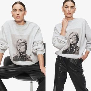 Anine Bing Ramona Sweatshirt Grey